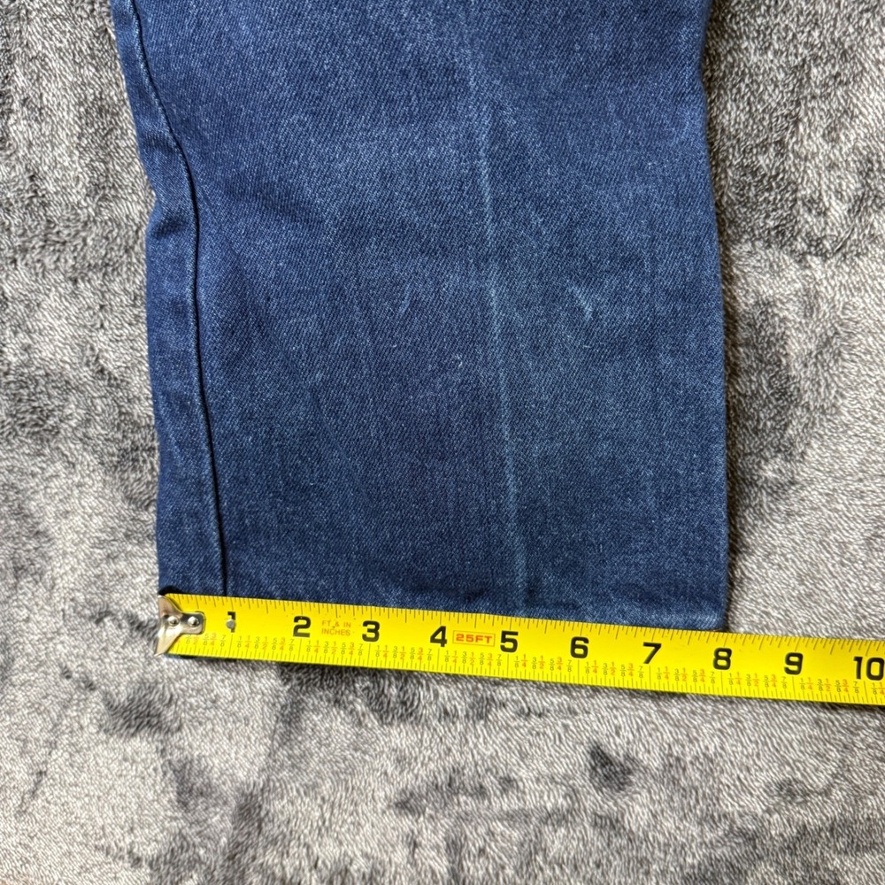 Vintage 80s‎ Chic H.I.S Denim MOM Jeans High-Waisted Women Size 25" Blue Western - Picture 9 of 10